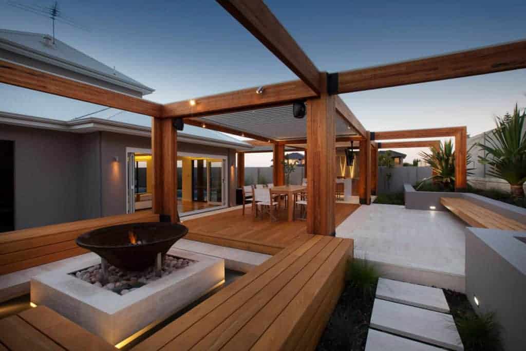 timber frame garden design ideas
