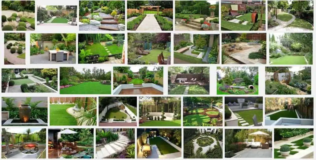 Google Image Search of Garden Design Ideas.