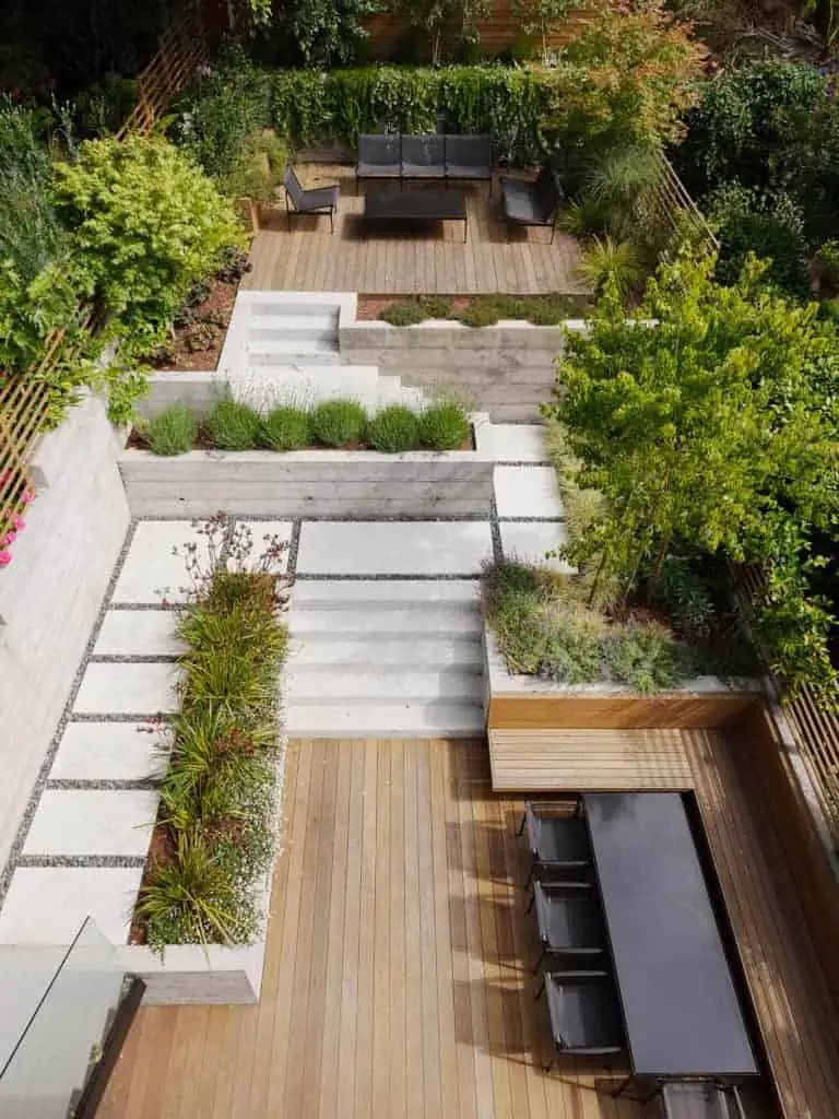 modern garden design example